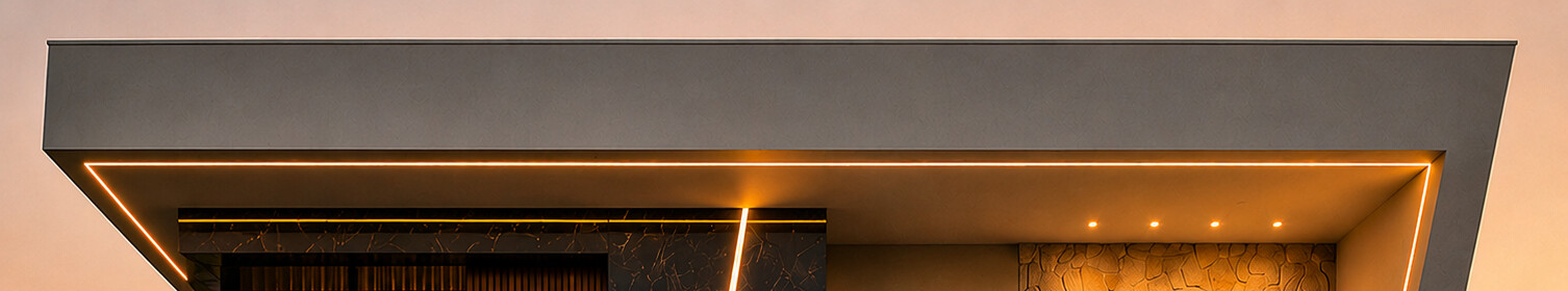 Beiral com LED