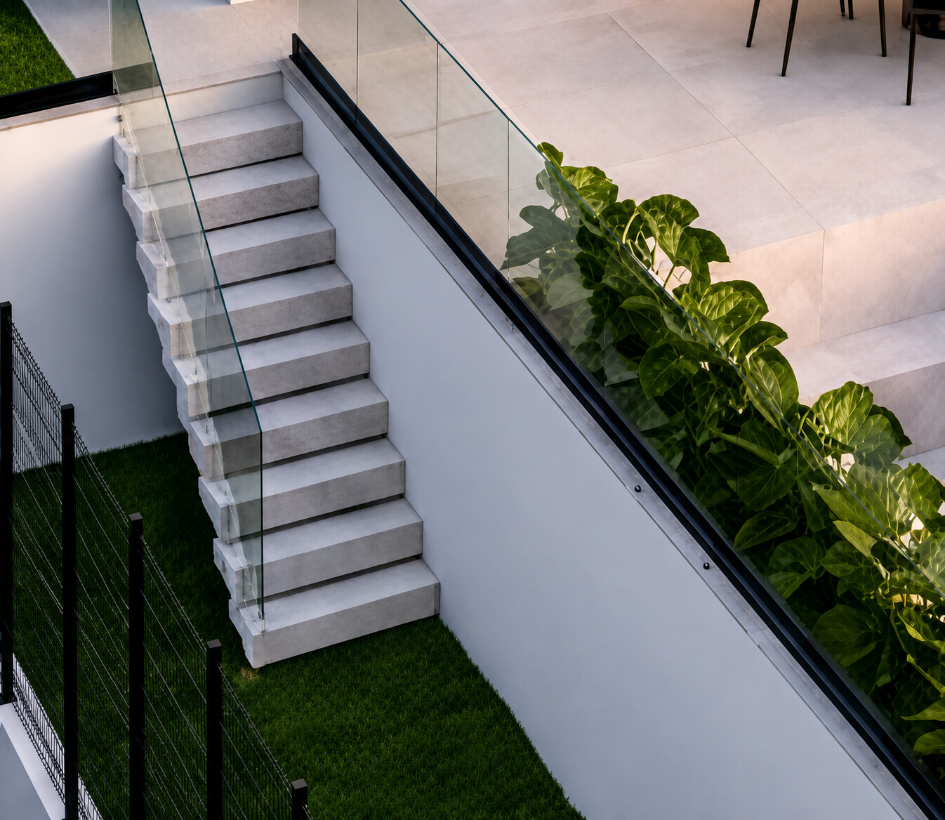 Escada lateral